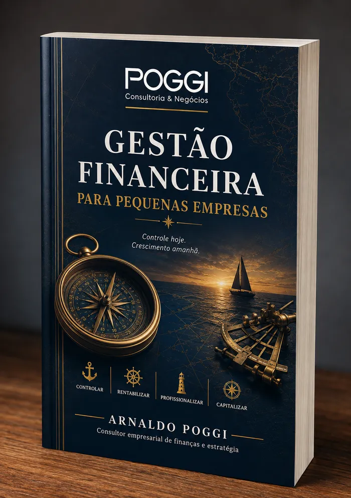 Capa de Gestão Financeira para Pequenas Empresas